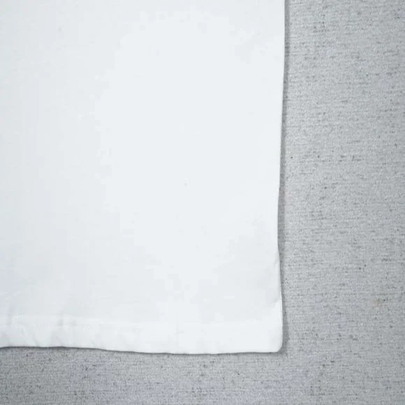 STUSSY Red Big Heart T-Shirt - White Short Sleeve - Picture 14 of 15